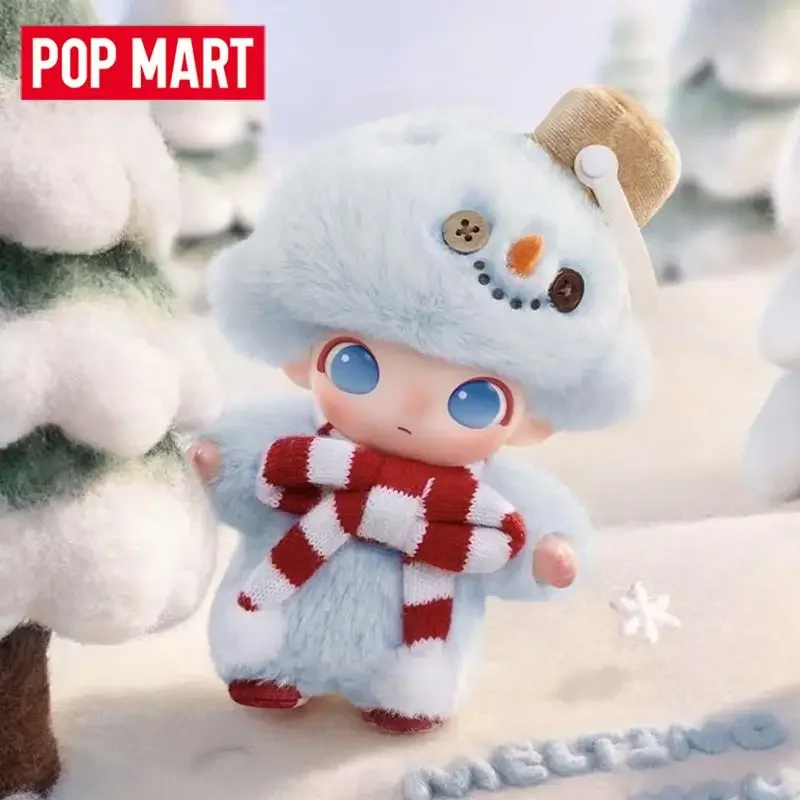 Vinyl Figure Blank - POP MART DIMOO Snowman Series Kawaii