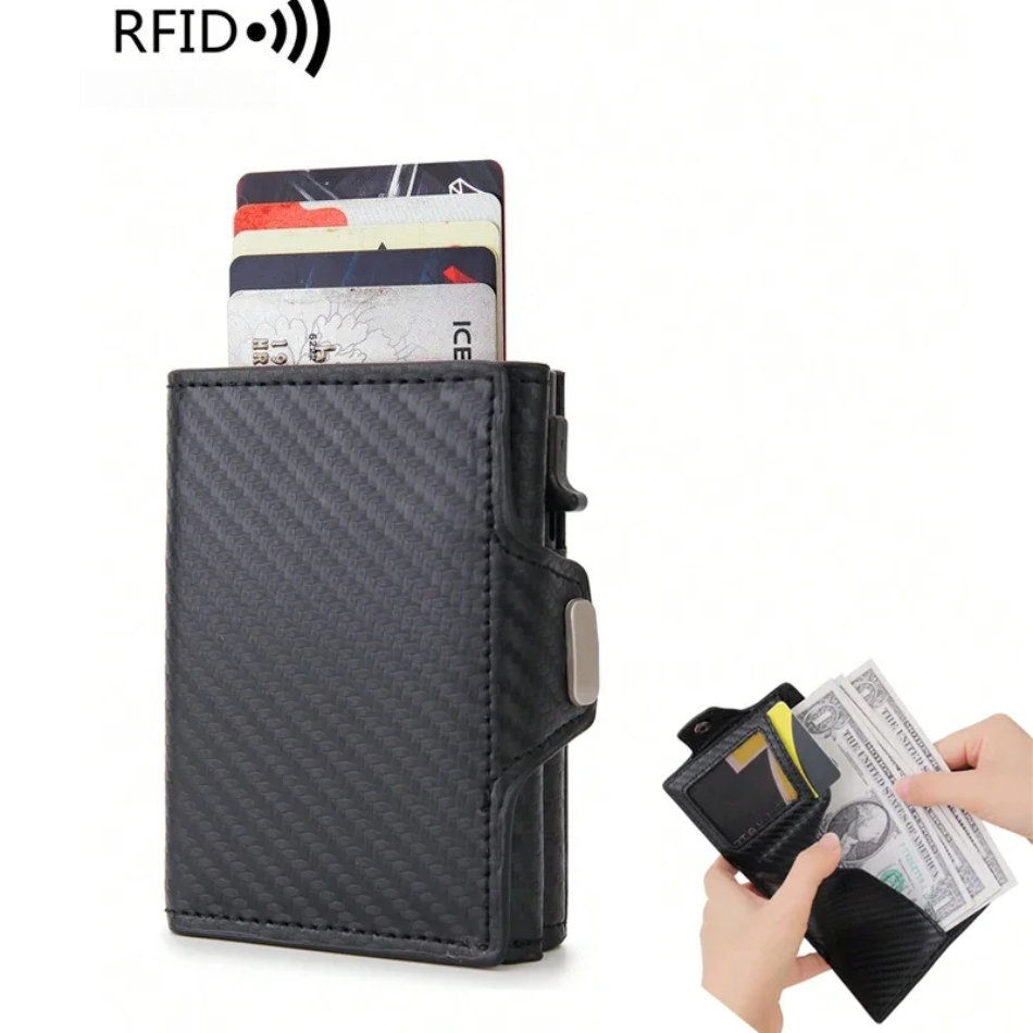 Card Top Loader - RFID Blocking Pop Up Wallet for