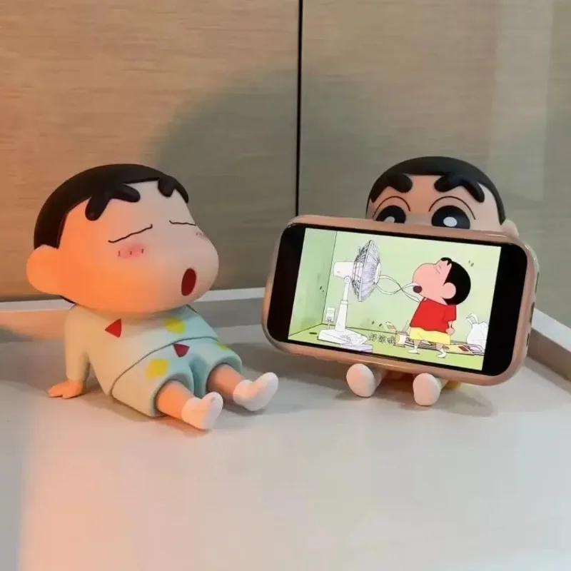 Vinyl Figure Blank - Crayon Shin-Chan Anime Figure Phone Holder