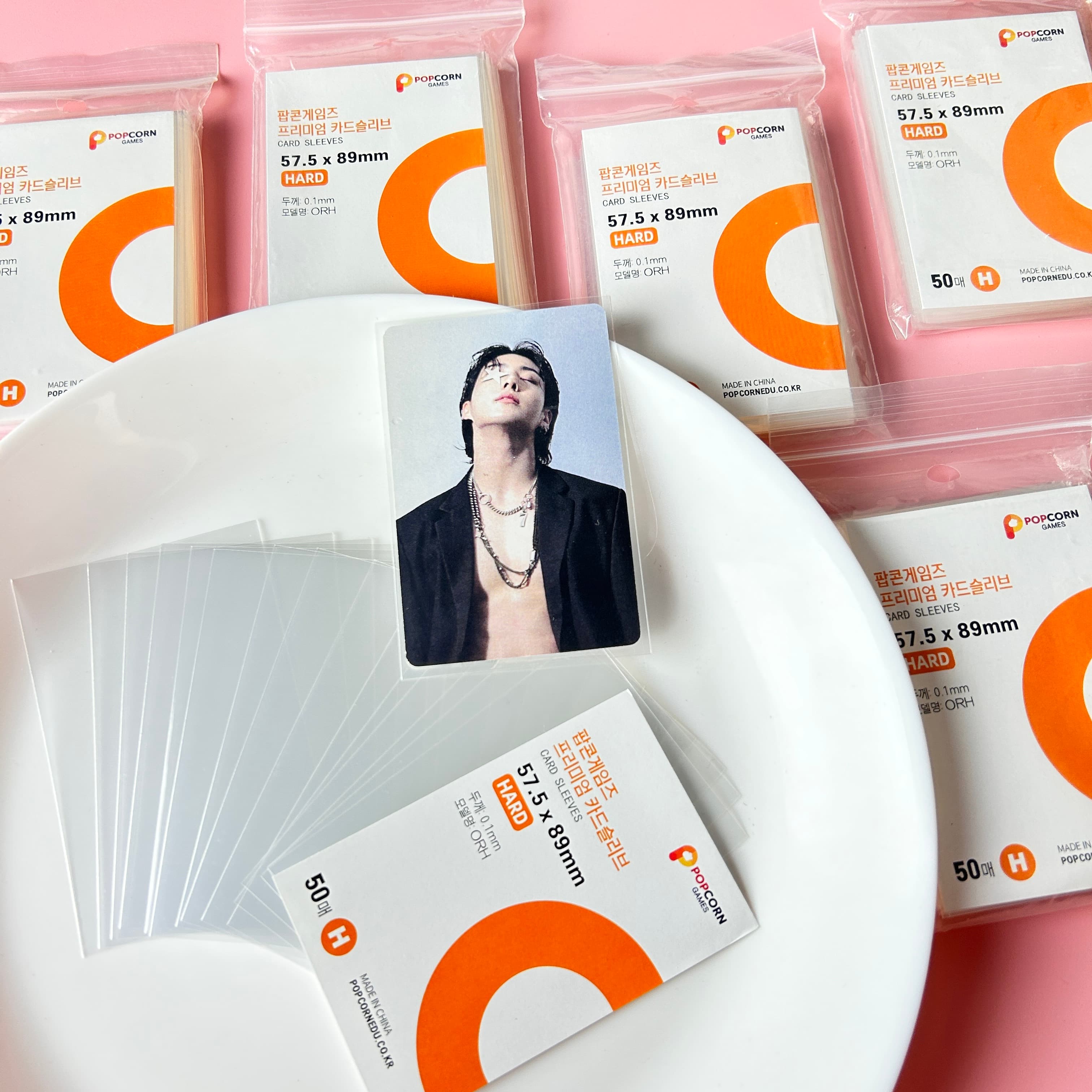 50Pcs Anti-scratch Transparent - огляд і ціна Card Penny Sleeve