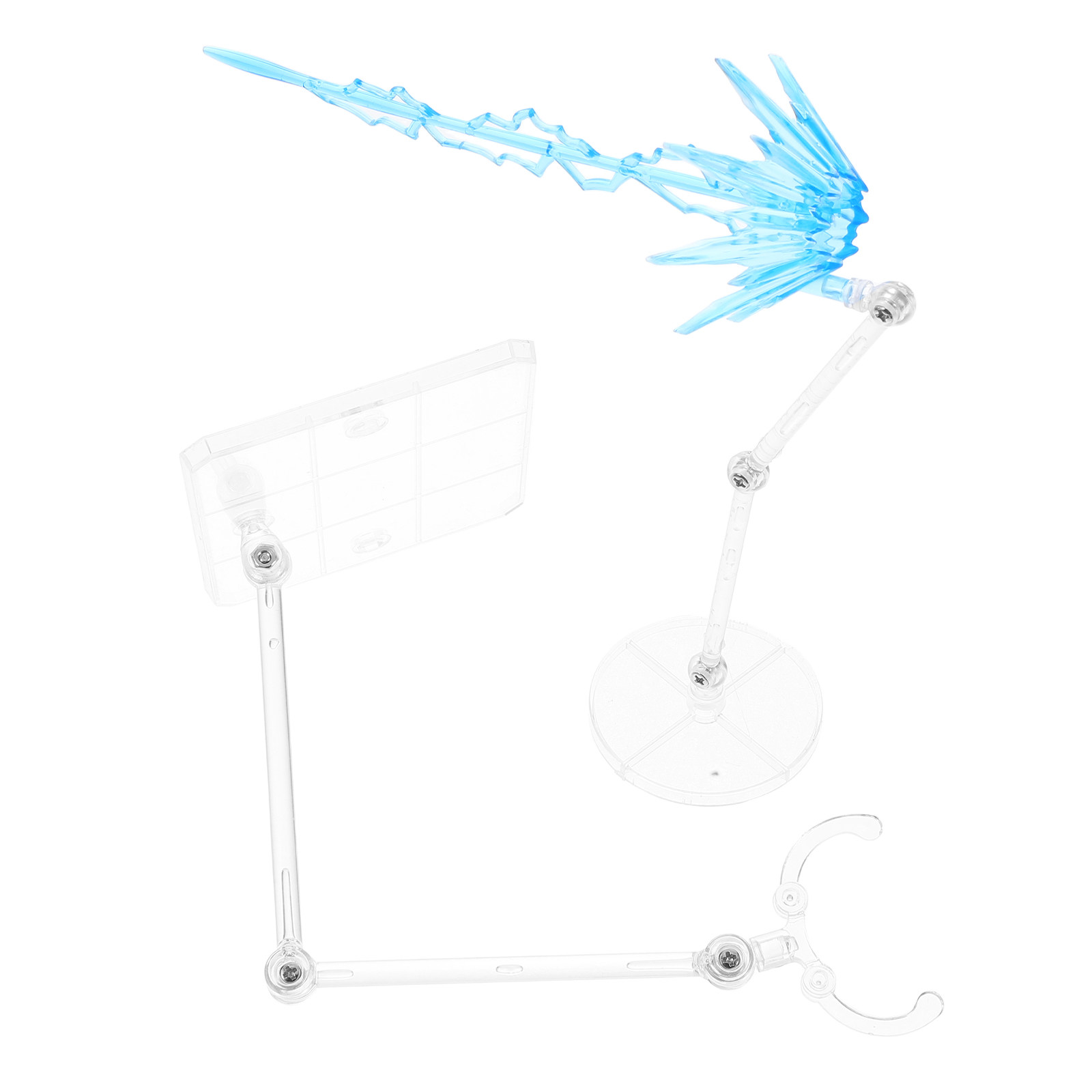 1Set Clear Adjustable Action F - огляд і ціна Action Figure Stand