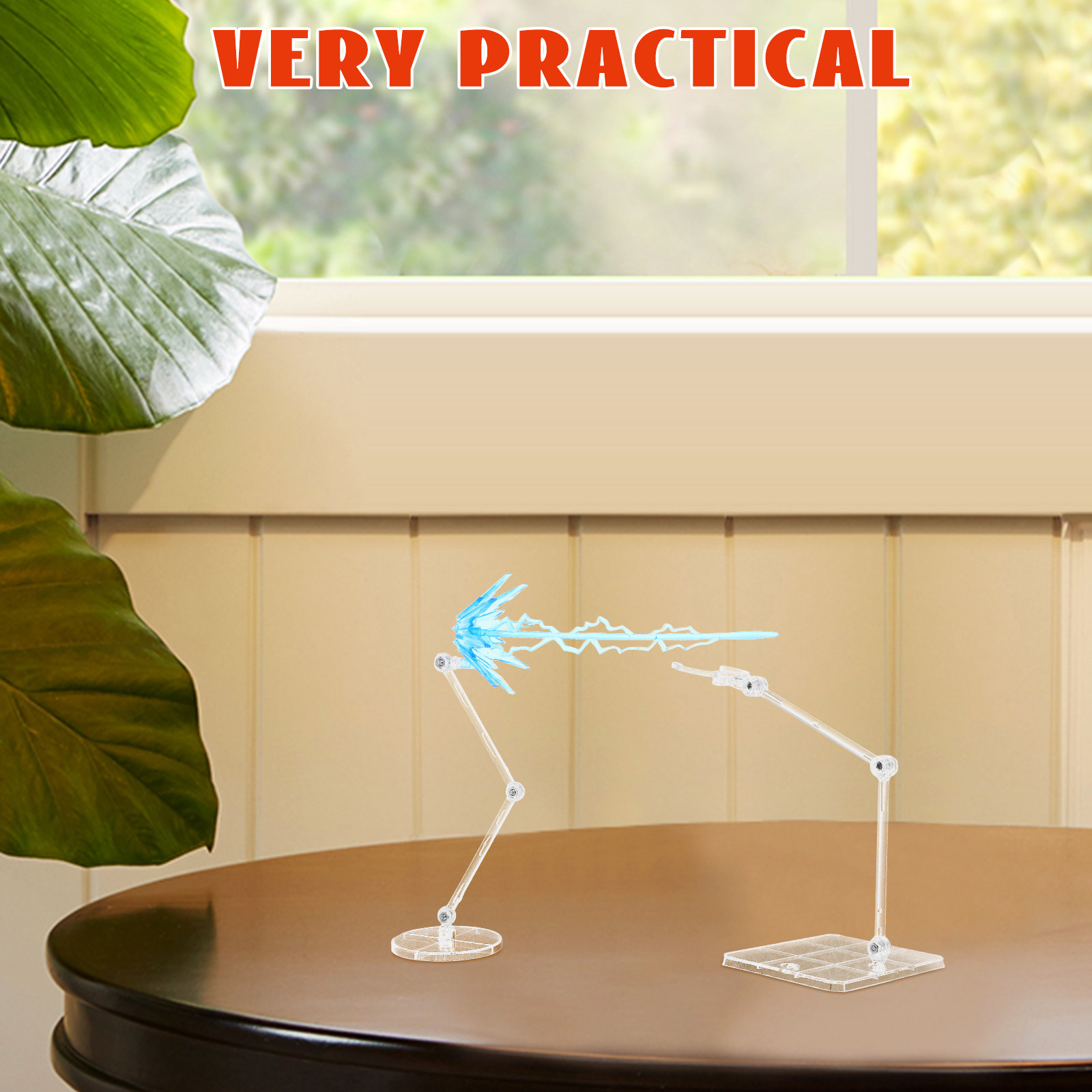 1Set Clear Adjustable Action F - огляд і ціна Action Figure Stand
