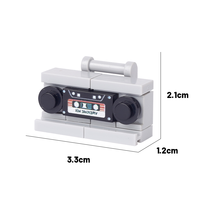 City Music Recorder DJ Station - огляд і ціна Lego Minifigure Holder