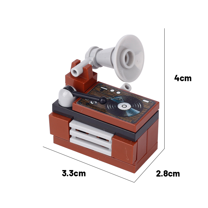 City Music Recorder DJ Station - огляд і ціна Lego Minifigure Holder