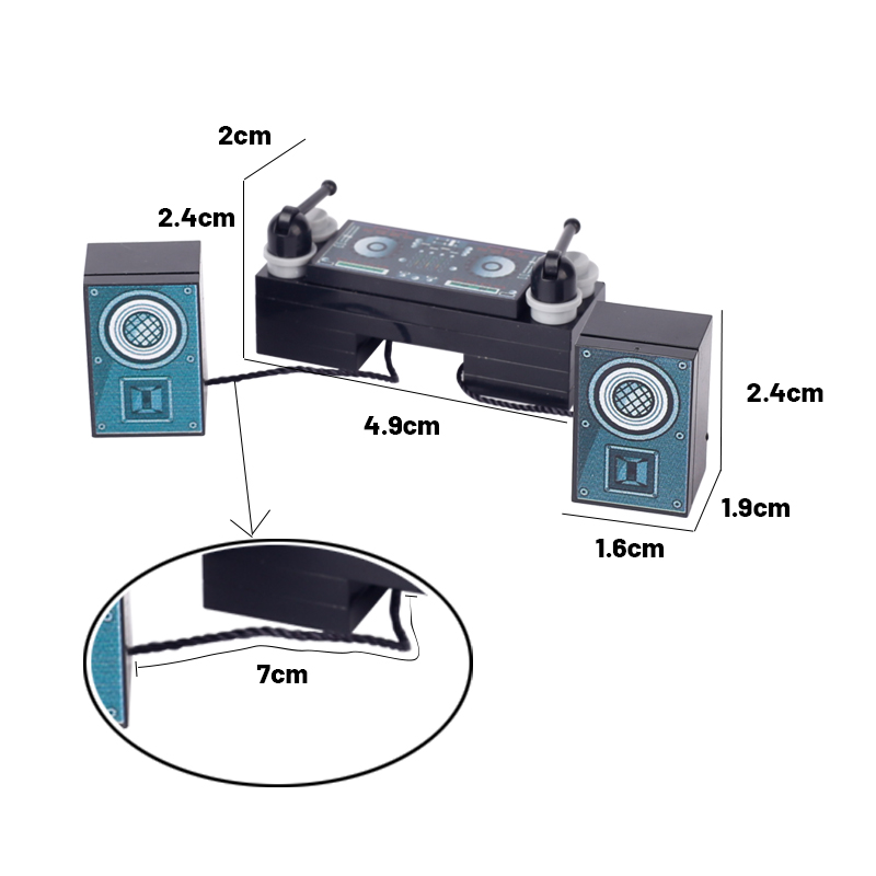 City Music Recorder DJ Station - огляд і ціна Lego Minifigure Holder