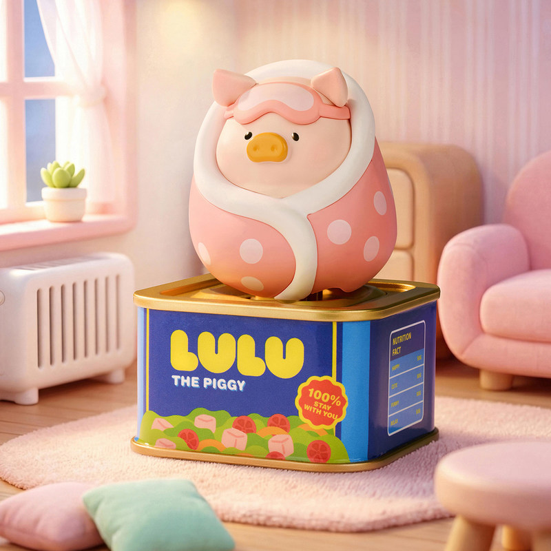 Original Lulu The Piggy Vacati - огляд і ціна Vinyl Figure Blank