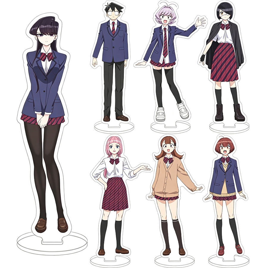 16CM Anime Komi Can't Communic - огляд і ціна Figma Stand Set