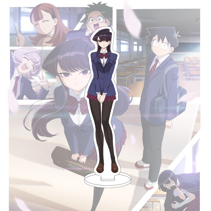 16CM Anime Komi Can't Communic - огляд і ціна Figma Stand Set