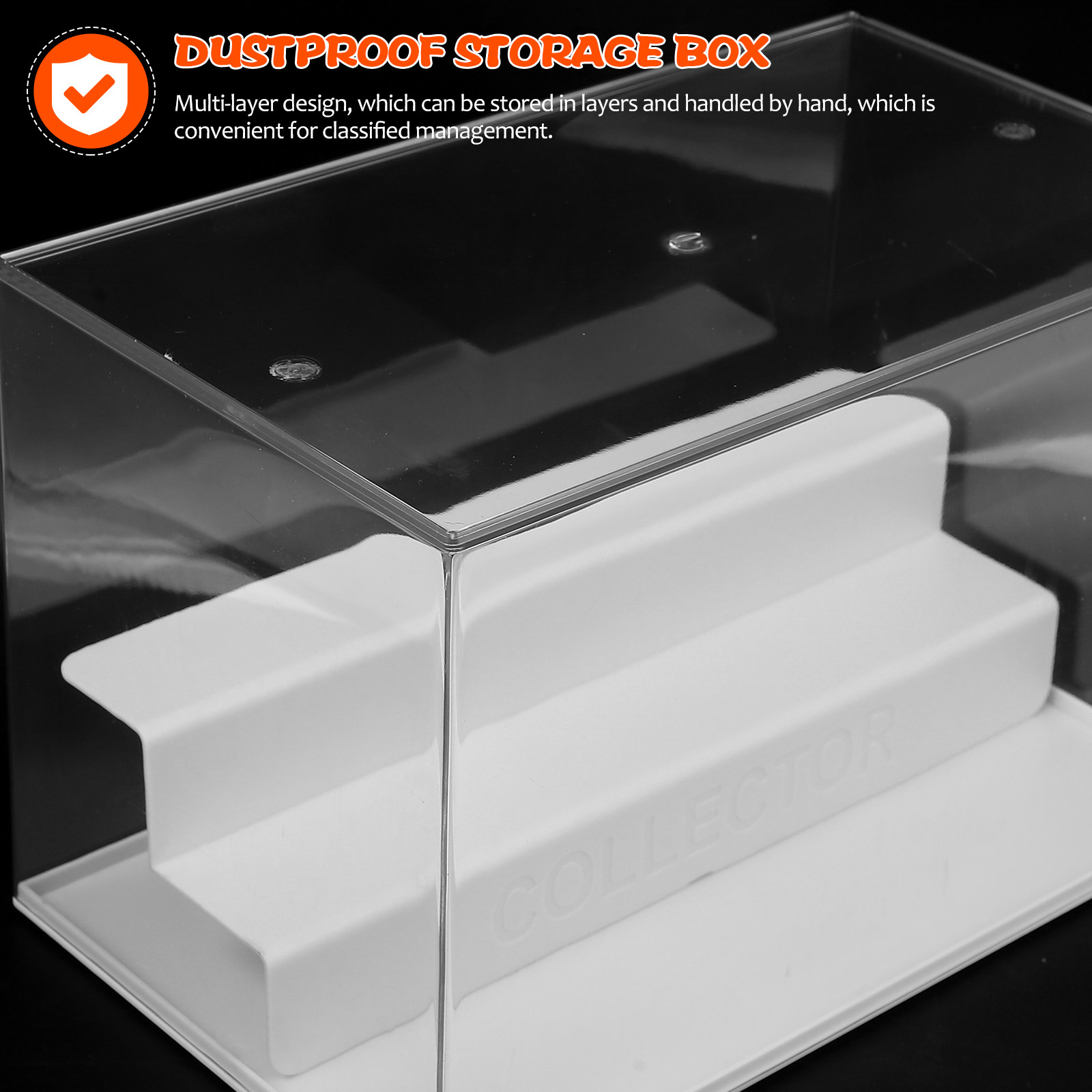 Clear Three Layer Display Case - огляд і ціна Action Figure Stand