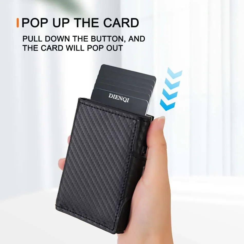 RFID Blocking Pop Up  Wallet f - огляд і ціна Card Top Loader