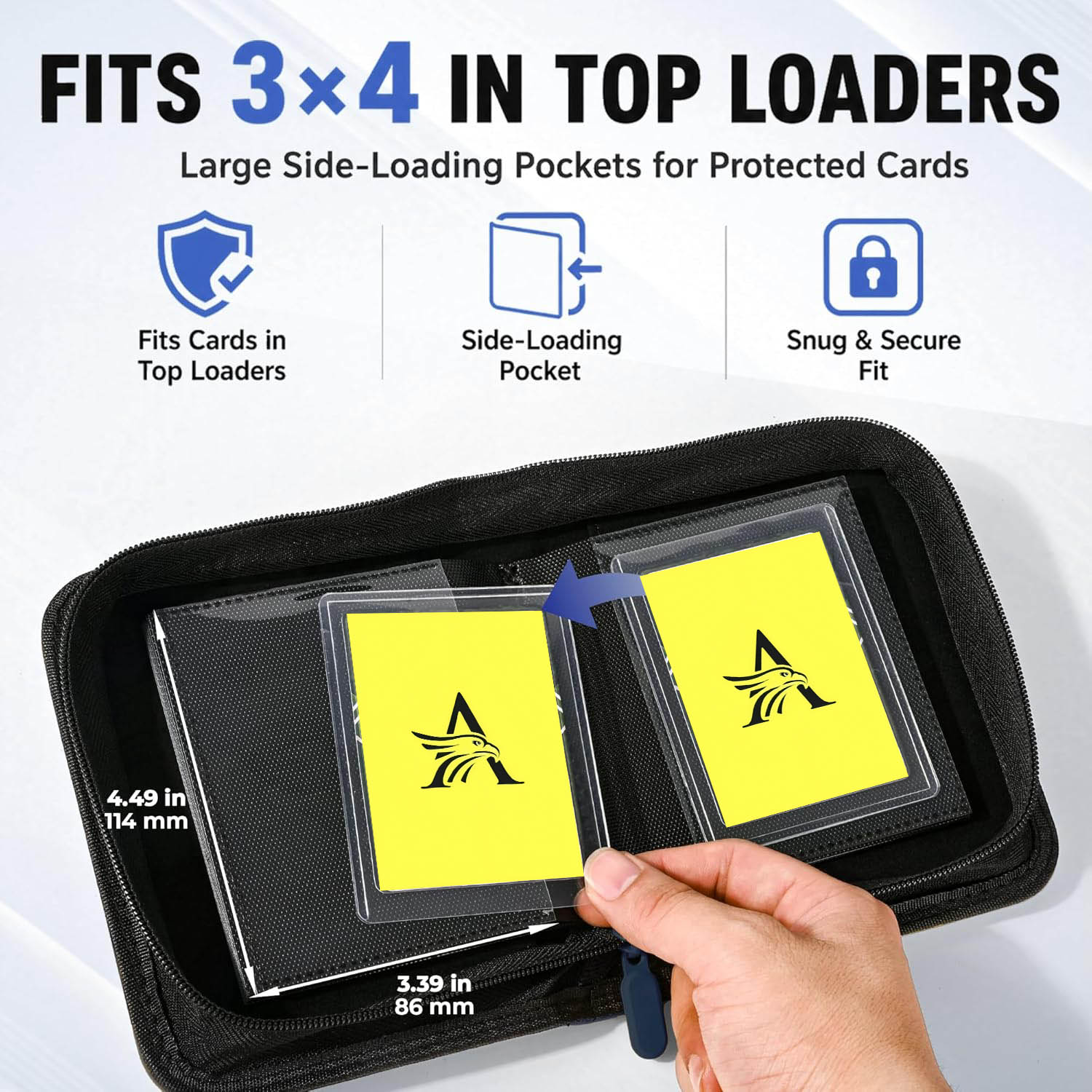 Top Loader Binder, 1 Pocket Ho - огляд і ціна Card Top Loader