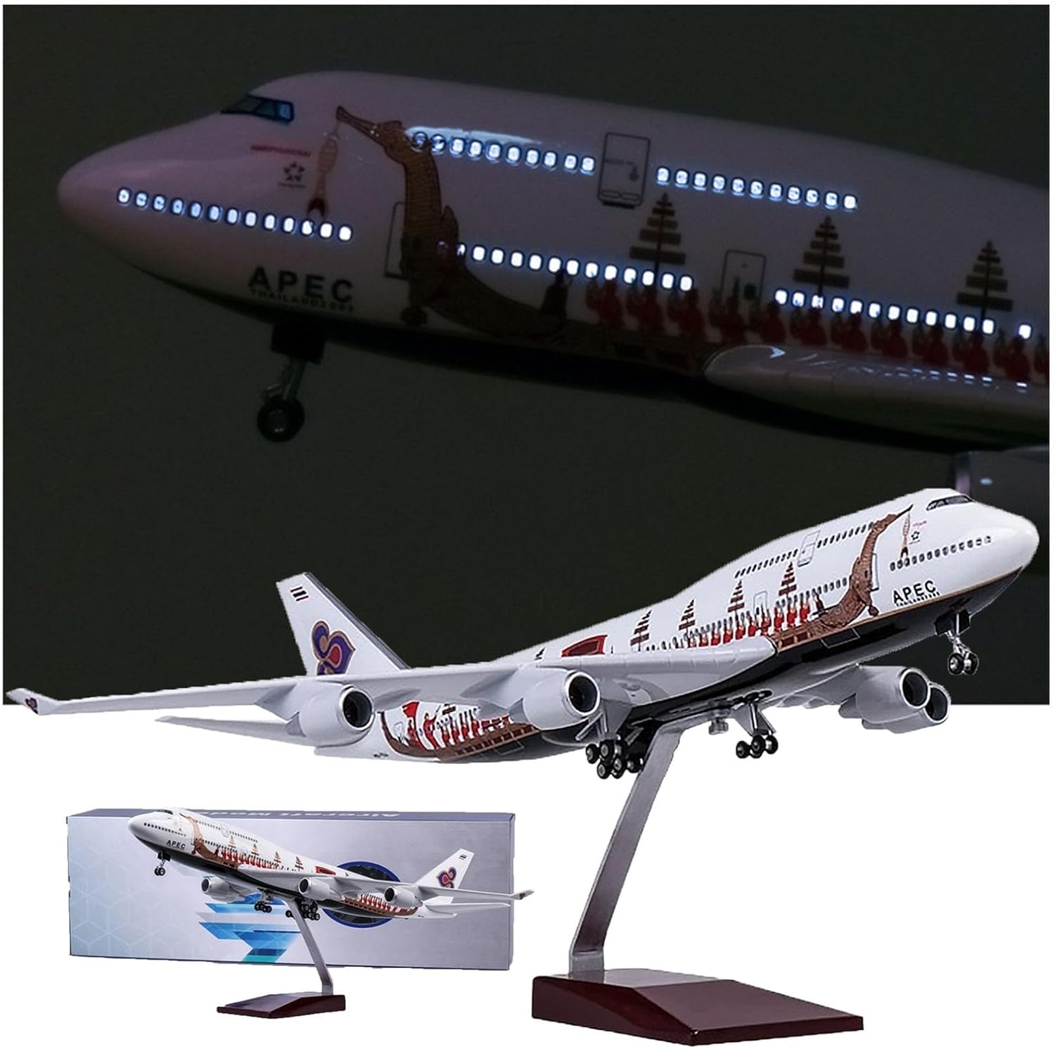 47cm Toys Airplane Scale 1:150 - огляд і ціна Model Airplane Plastic
