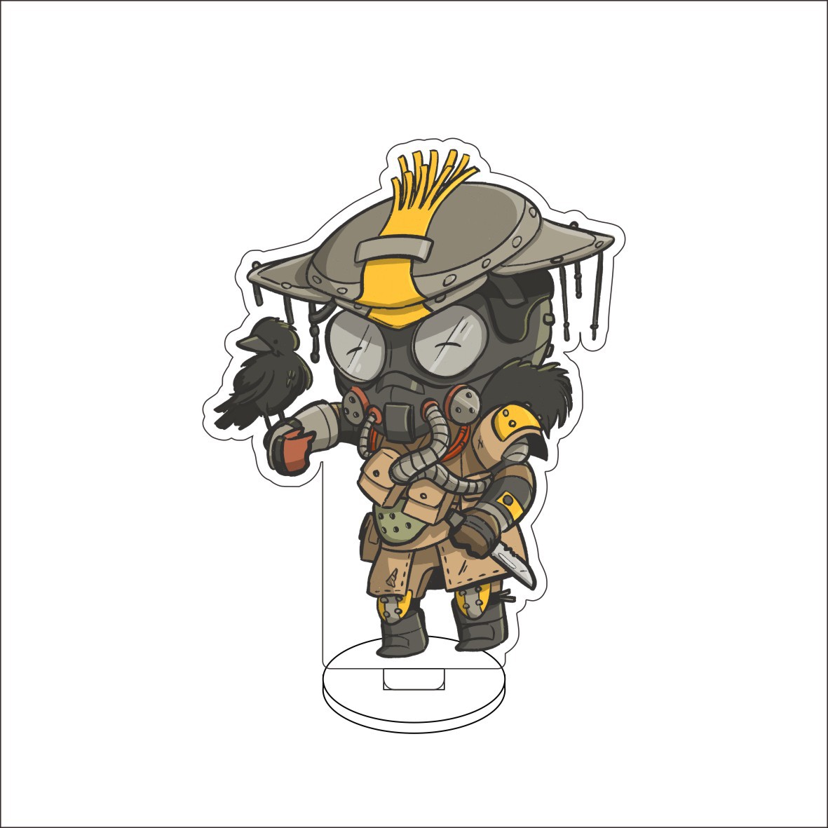 Anime Game Apex Legends Bloodh - огляд і ціна Figma Stand Set