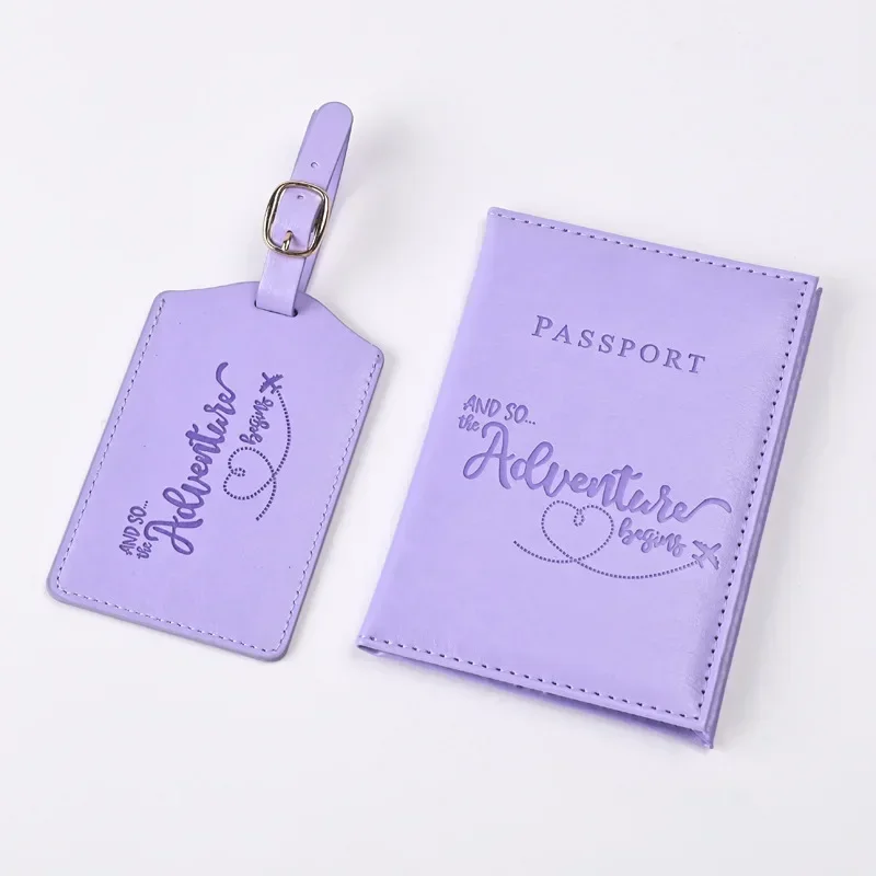 New Purple PU Leather Passport - огляд і ціна Card Top Loader