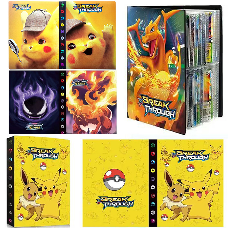 240PCS Cartoon Album Card Book - огляд і ціна Pokemon Binder Card
