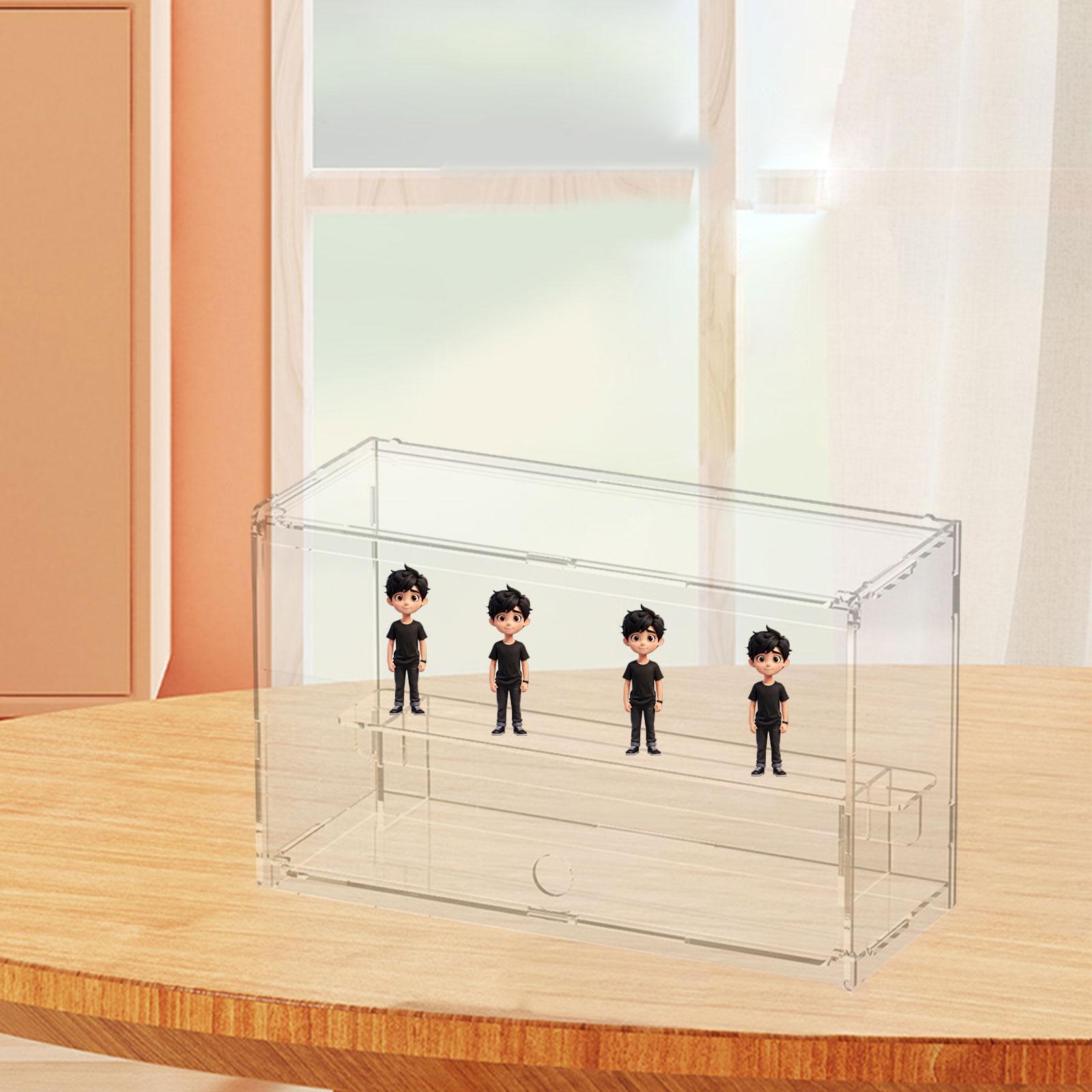 Clear Display Case Model Displ - огляд і ціна Action Figure Stand